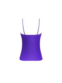 Splendeur silk camisole - Ocean Blue