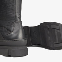 Bottes Aldea en cuir - Black