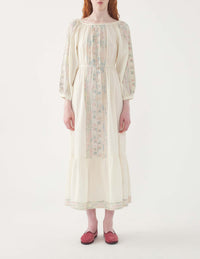 CREAM ALEX DRESS