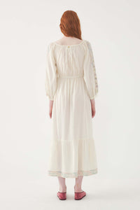 CREAM ALEX DRESS