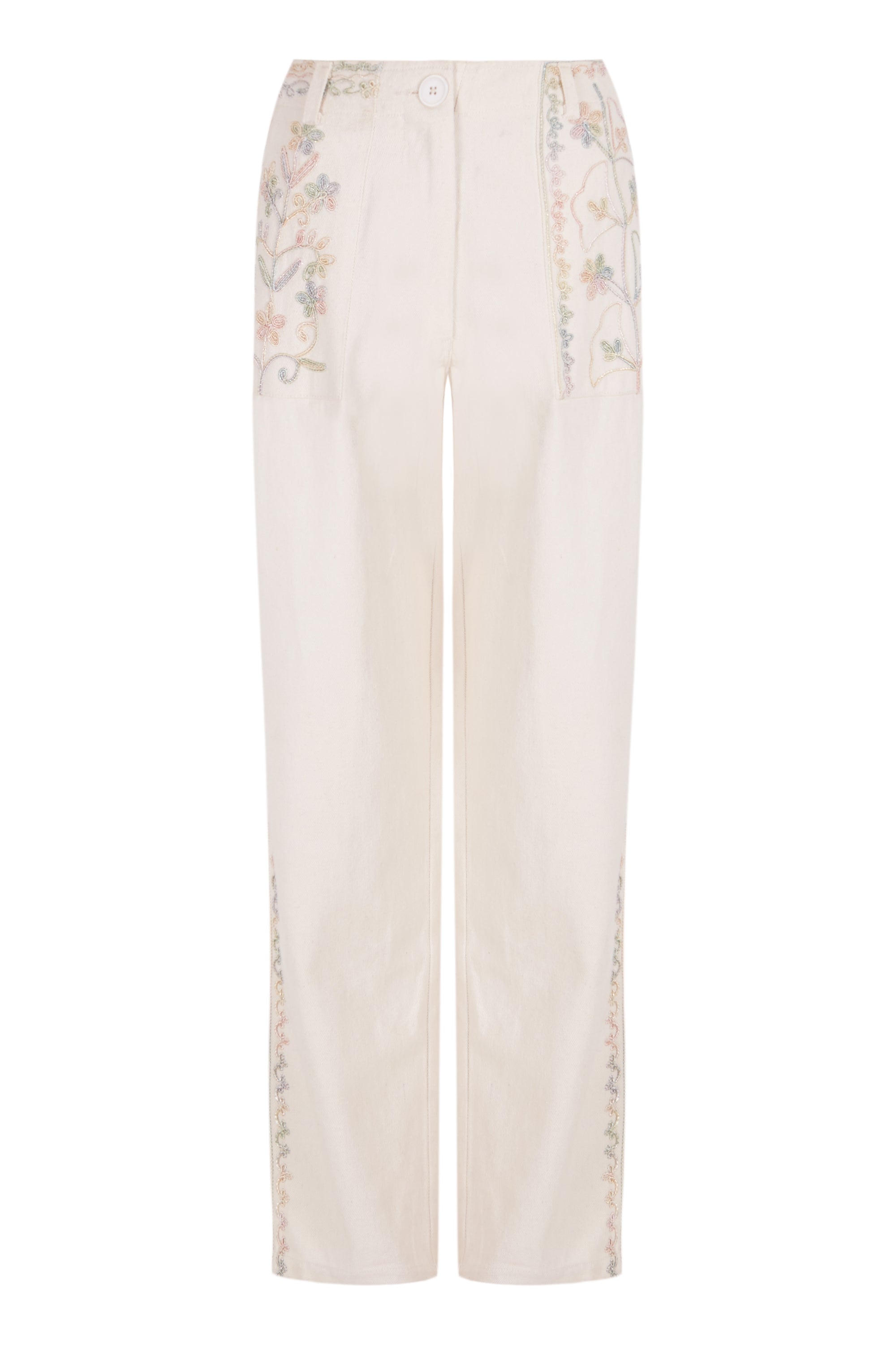 CREAM ALEX PANT