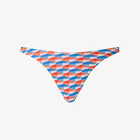 Alexandria print swim bikini bottoms - Paprika & Sky