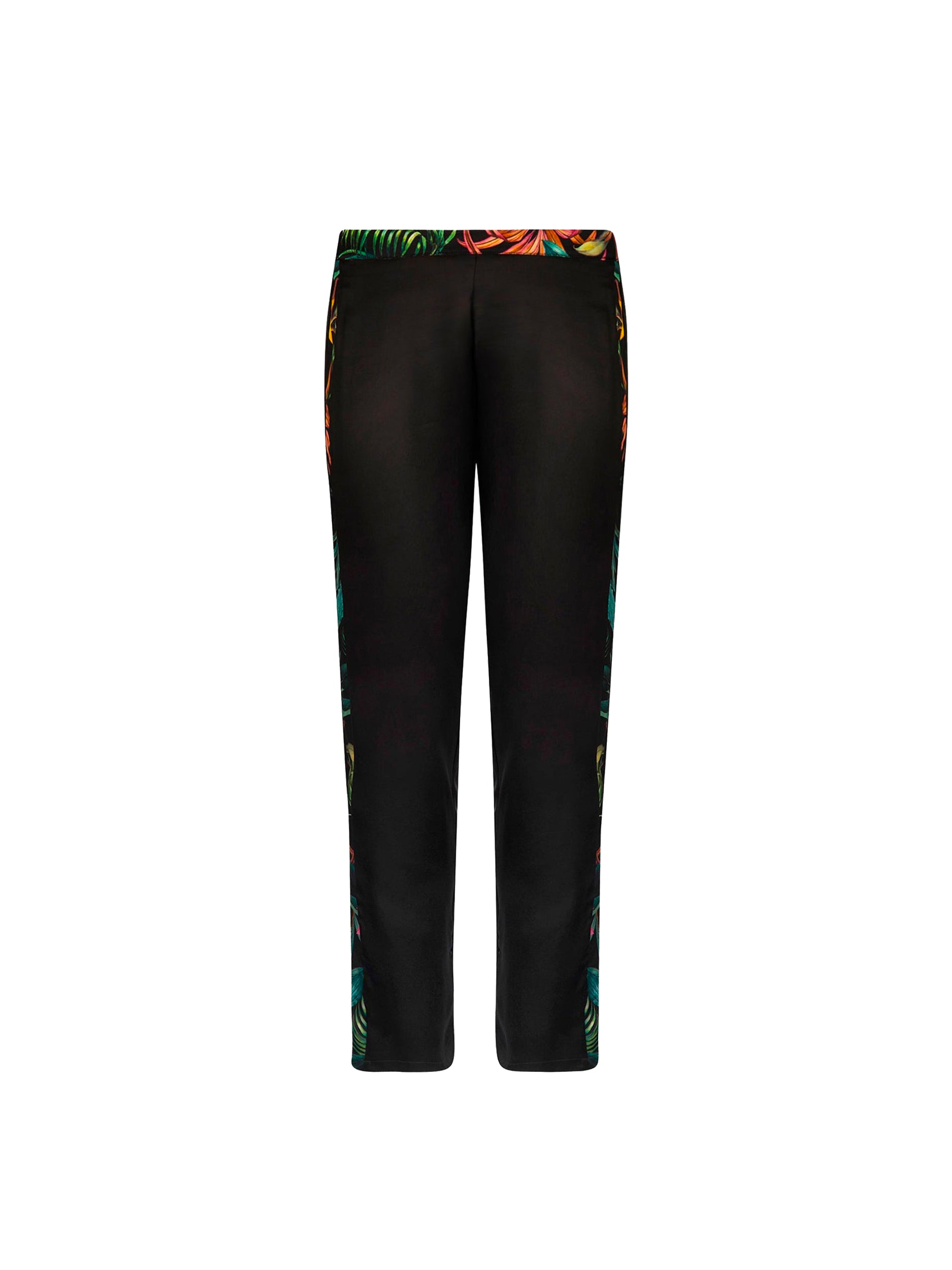 Fleurs Étoile silk trousers - Éclat Étoile