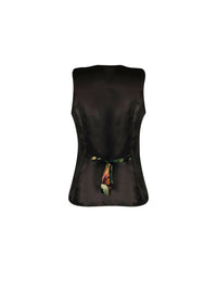 Fleurs Étoile printed silk cardigan - Éclat Étoile