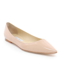 Ballerines Alina plates verni rose - Powder Pink