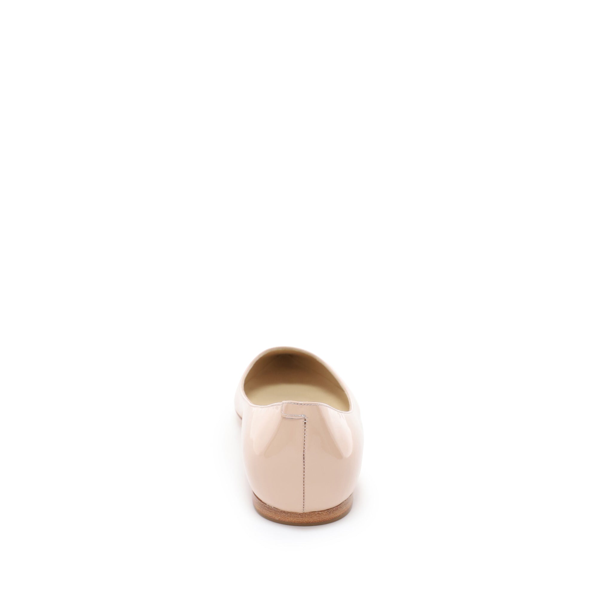Ballerines Alina plates verni rose - Powder Pink