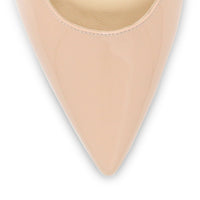 Ballerines Alina plates verni rose - Powder Pink