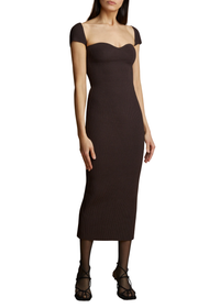 Allegra dress - Chestnut