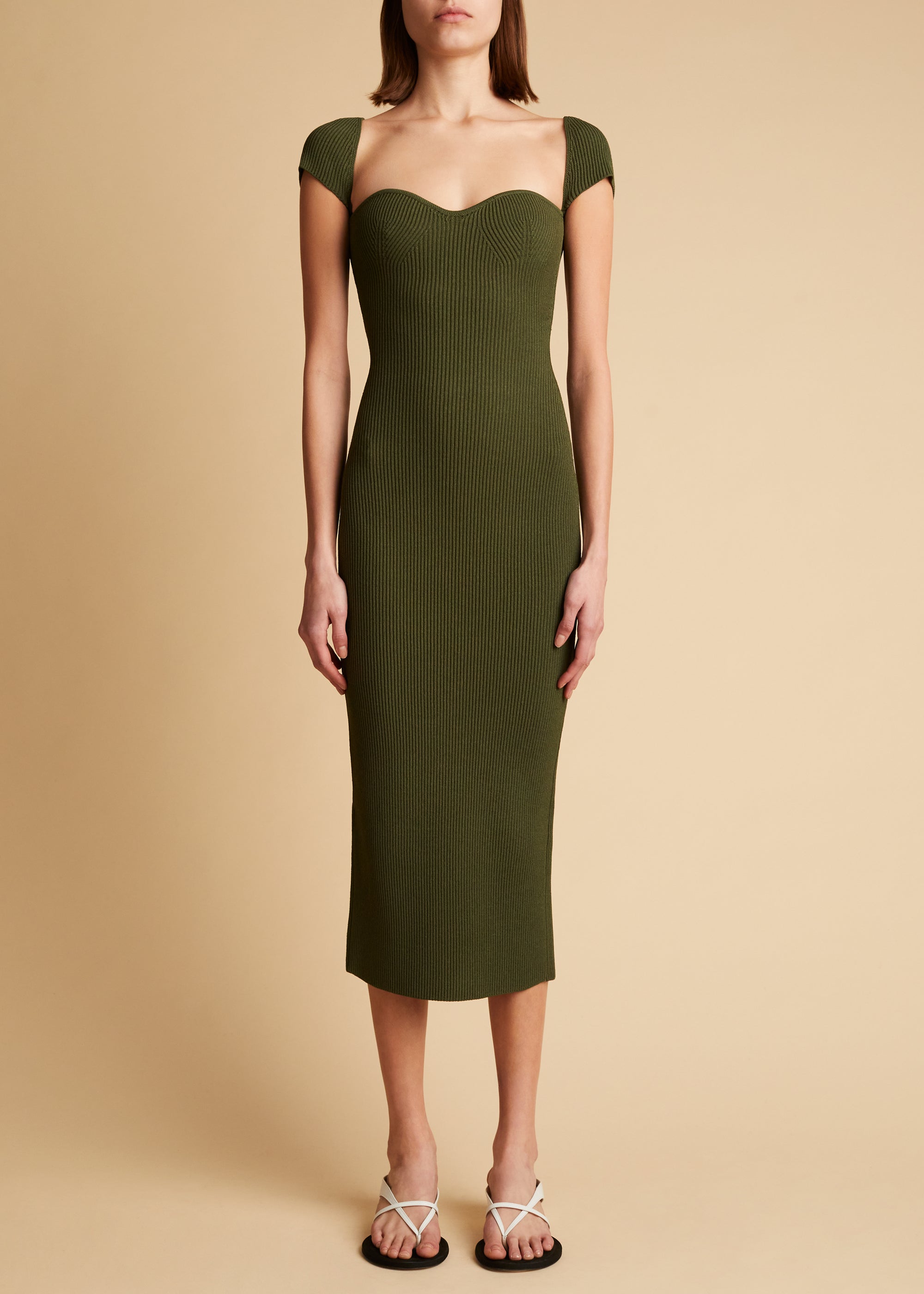 Allegra dress - Seaweed