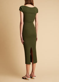 Allegra dress - Seaweed