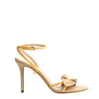 8qty DÉJÀ VU 150€ / Sandales Almudena 90 en cuir suédé - Beige