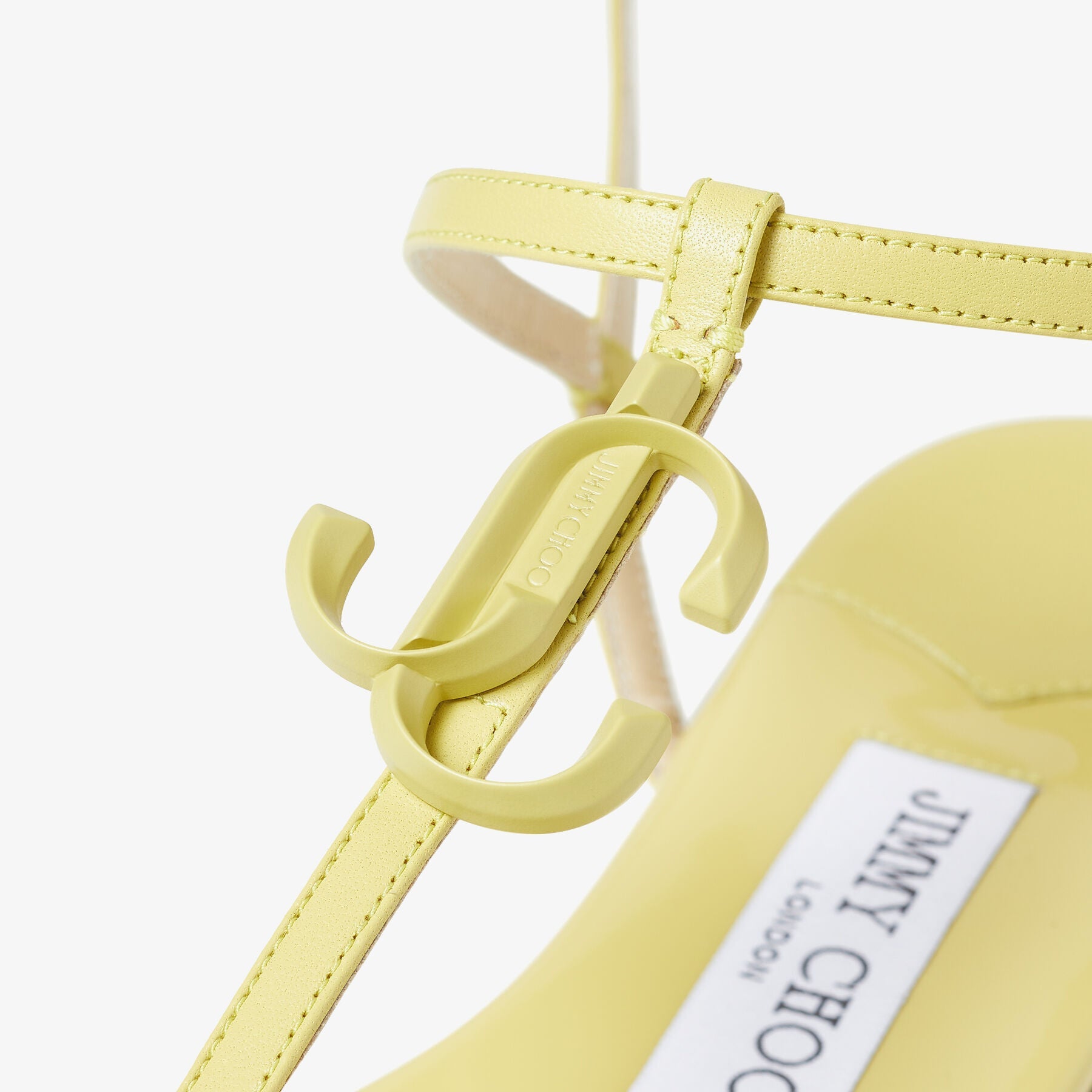 Alodie flat sandals in leather - Sunbleached