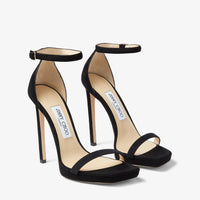 Sandales Alva 120 en cuir - Black