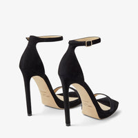 Sandales Alva 120 en cuir - Black