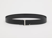 Ceinture boucle l - Noir