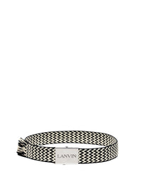 ZZNO STOCK NOIR/MULTICOLORE BELT LANVIN CURB