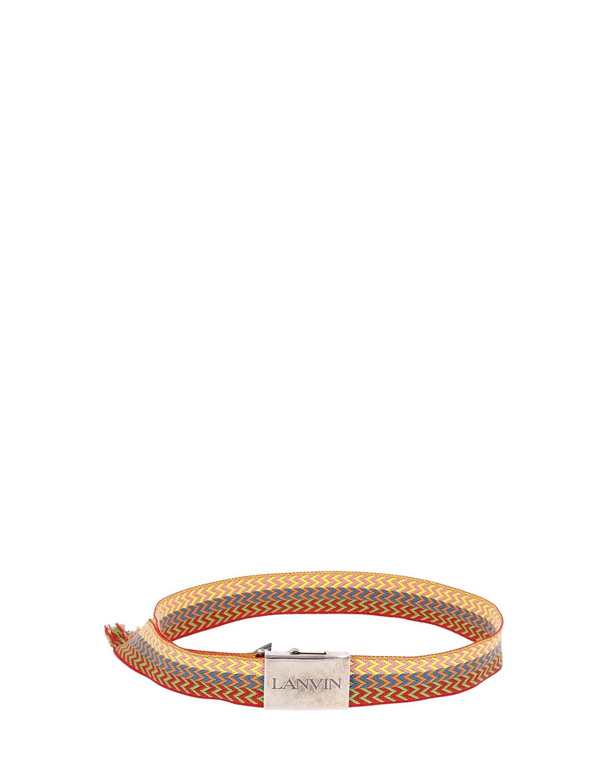 Ceinture Lanvin Curb en tissu - Multicolore