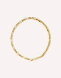 Collier chaînes longues homme - Or
