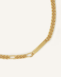 Collier chaînes longues homme - Or