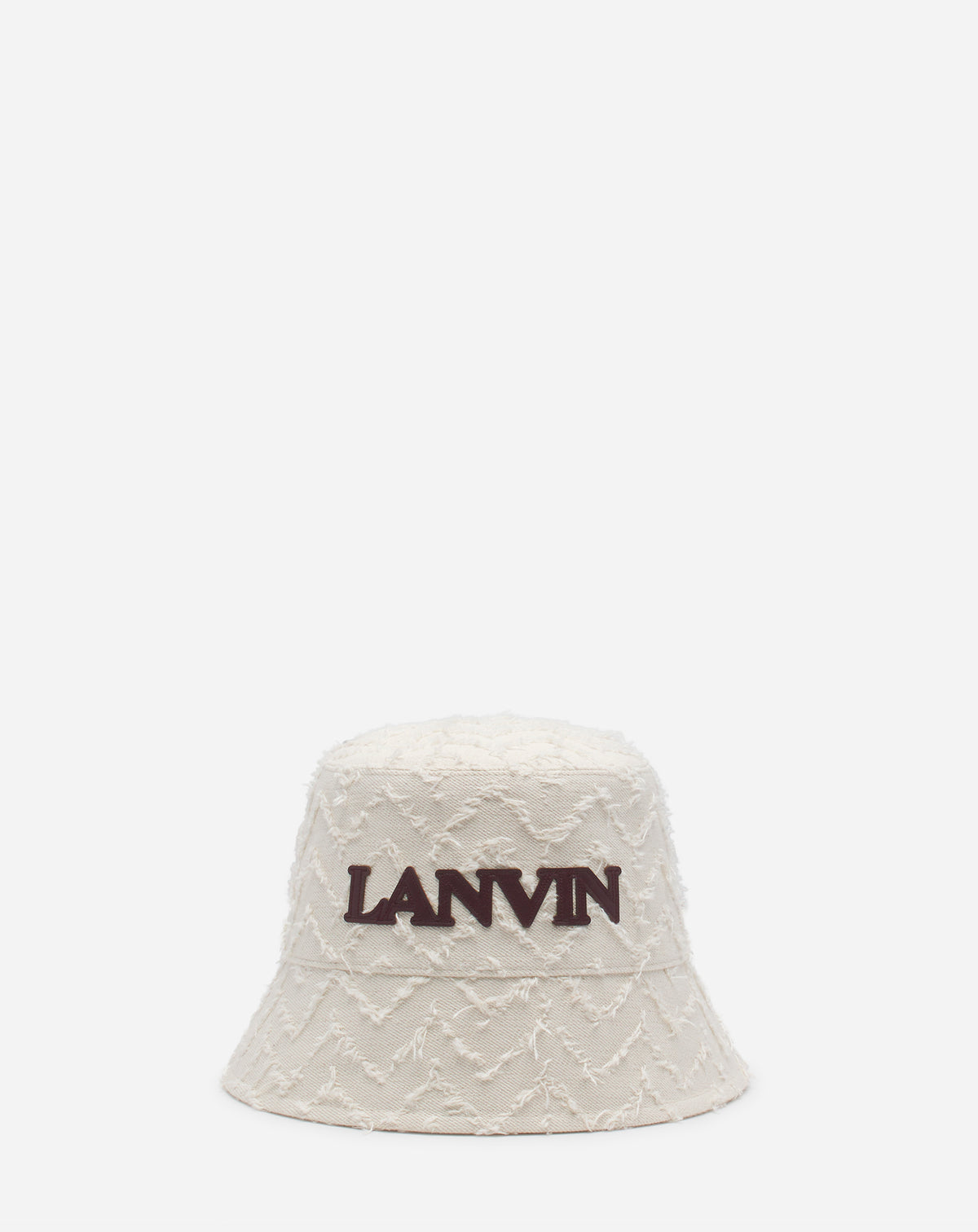 ZZNO STOCK BEIGE CLAIR/BORDEAUX BOB MOTIF CHEVRON