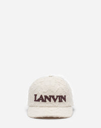 Casquette motif chevron - Beige clair & bordeaux