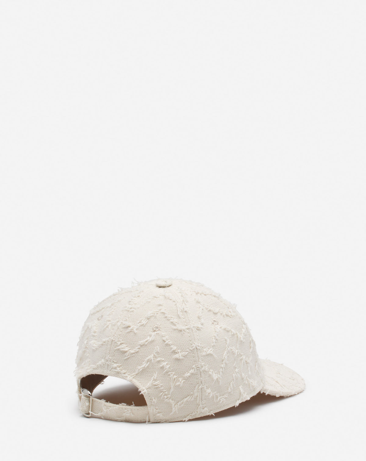 Casquette motif chevron - Beige clair & bordeaux