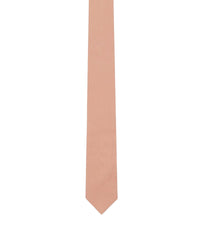 Cravate fine - Ivoire Rosé