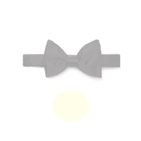Silk bow - Blanc