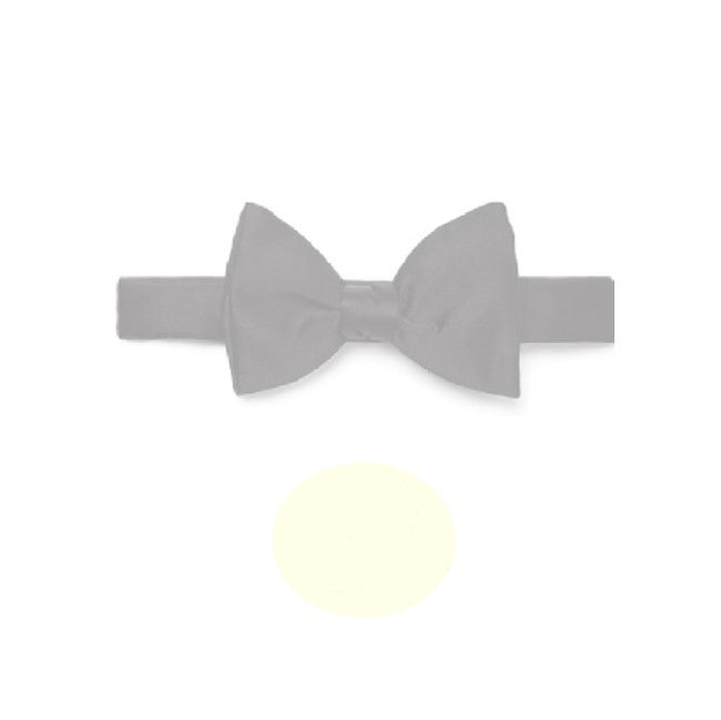 Silk bow - Blanc
