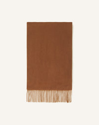 Echarpe cachemire bicolor 35x180 - Beige & camel