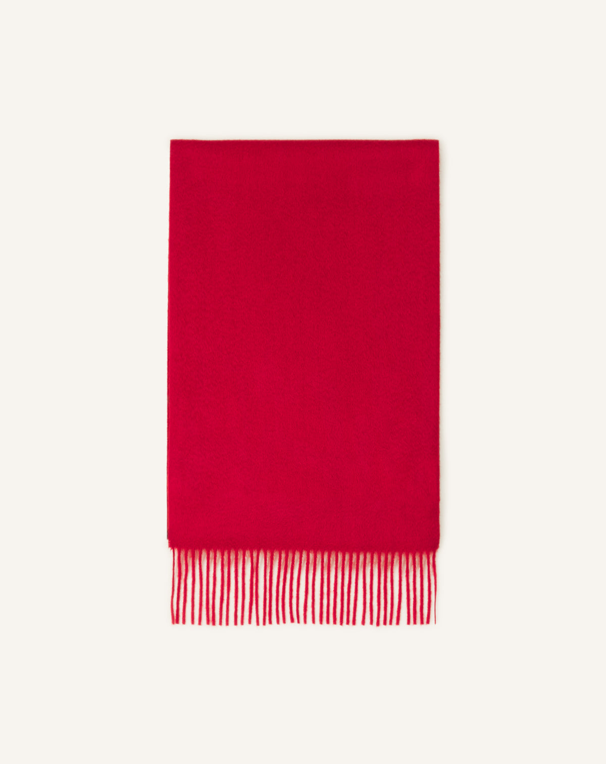 Echarpe cachemire bicolor 35x180 - Rouge & bordeaux