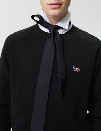 Long-sleeved raglan sweatshirt - Black