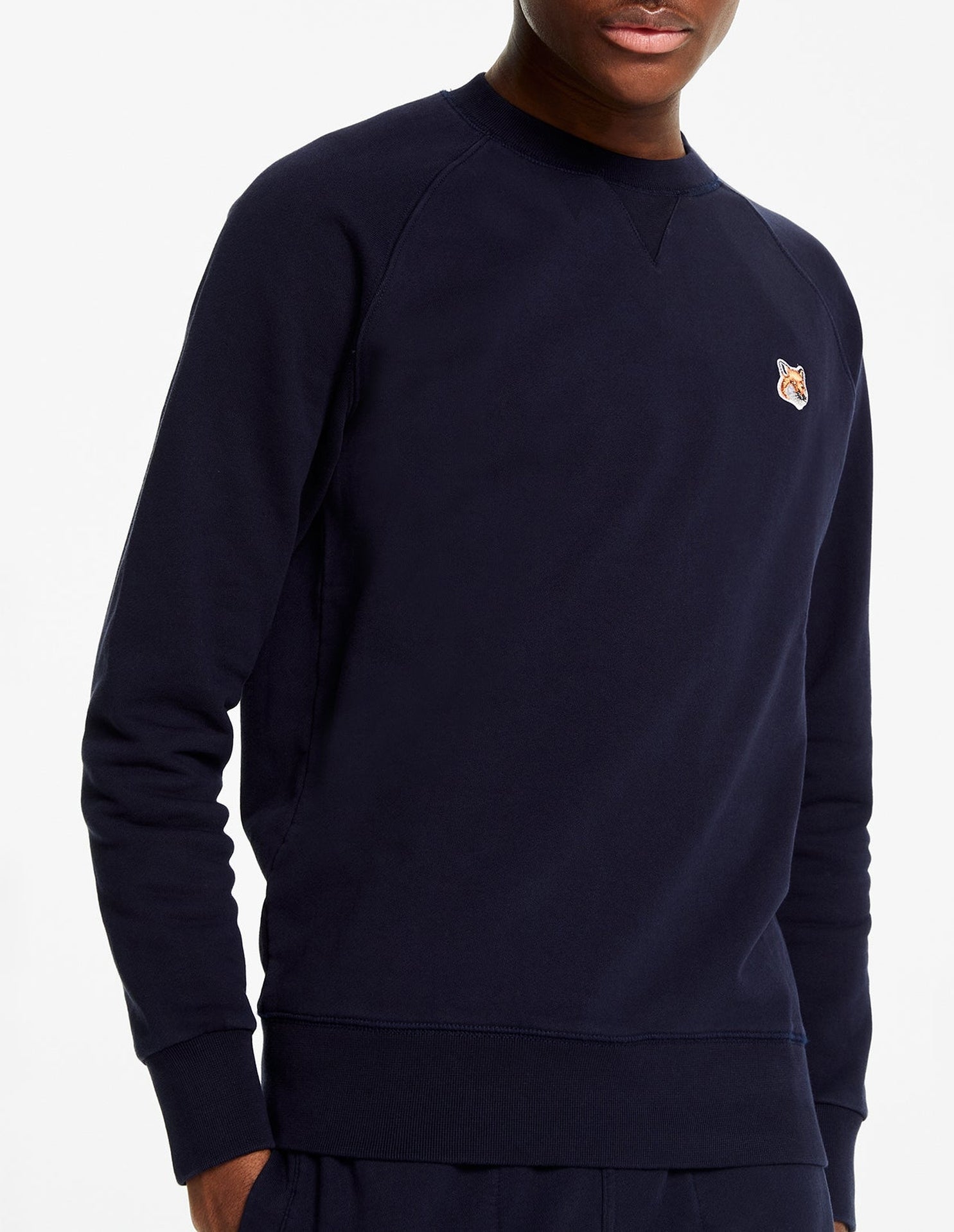Sweatshirt Fox Head brodé - Navy