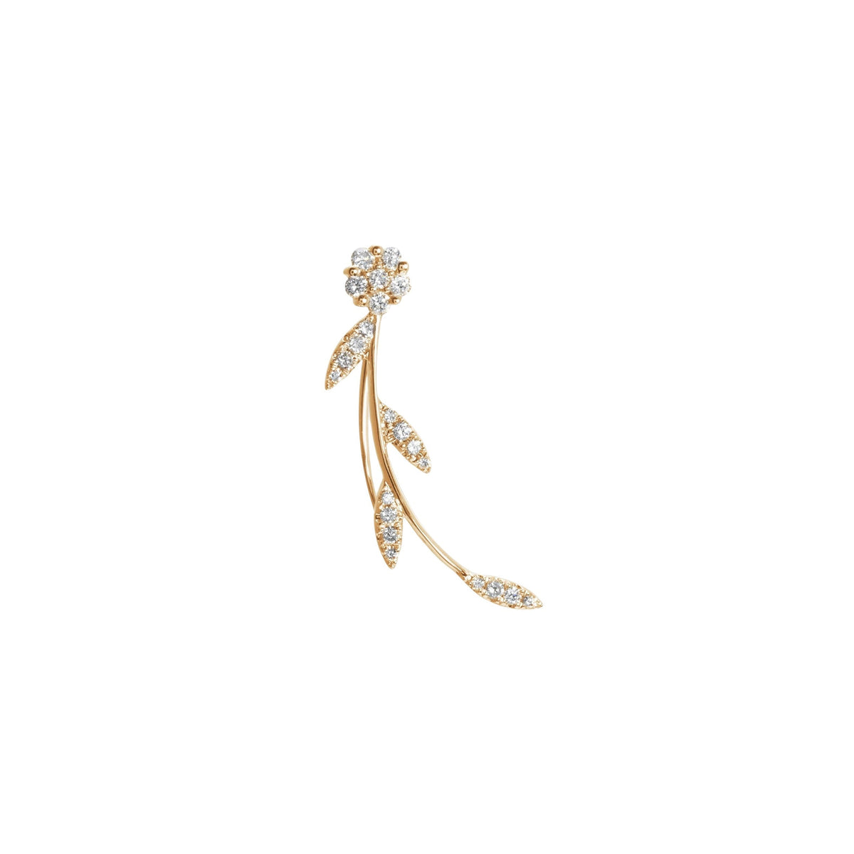 MONO BOUCLE D OREILLE  OR JAUNE