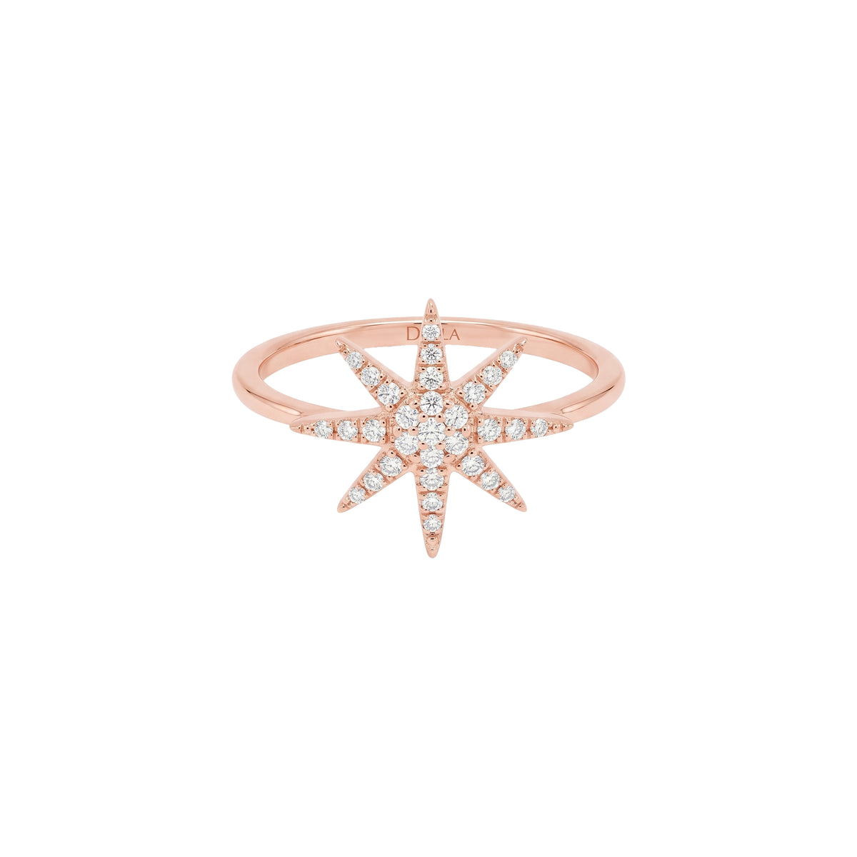 PrixTroca:450€_VentesTroca:0_QtyTroca:1_ST:0%_Bague Soleil en Or rose 18K sertie de diamants - Rose