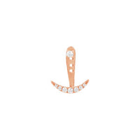 PrixTroca:270€_VentesTroca:0_QtyTroca:1_ST:0%_Mono boucle en Or rose 18K sertie de diamants - Rose