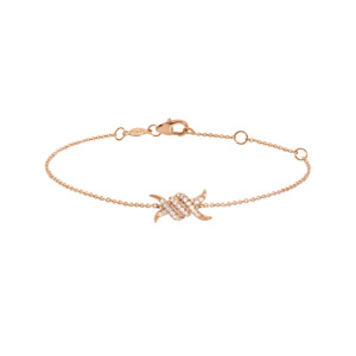 BRACELET BARBELE OR ROSE
