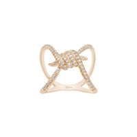 BAGUE BARBELE OR JAUNE