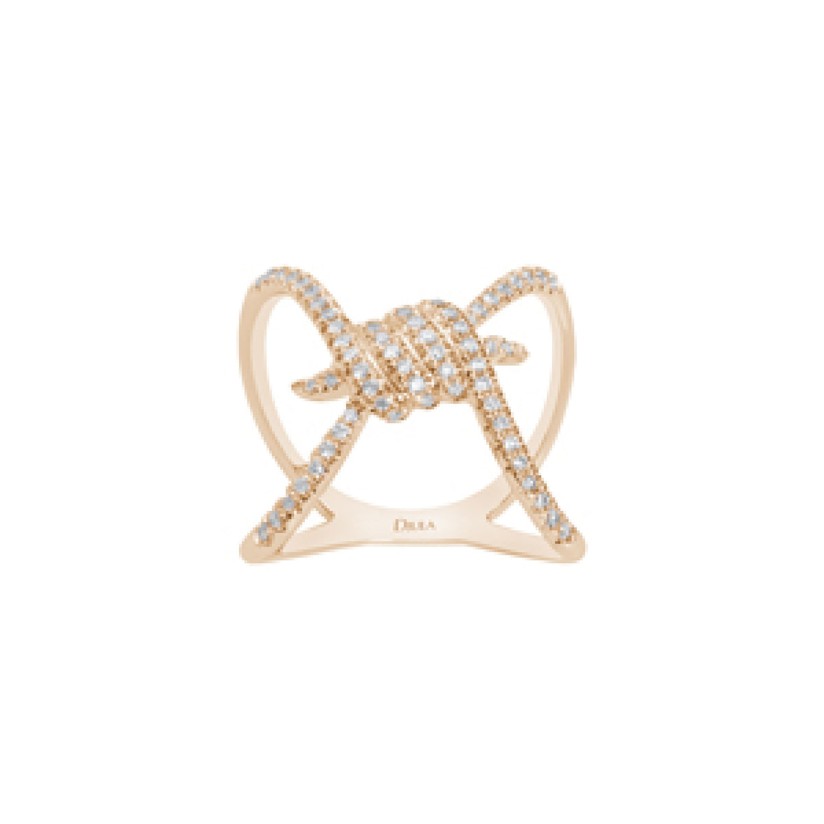 BAGUE BARBELE OR JAUNE