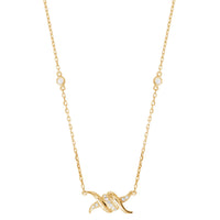 PrixTroca:490€_VentesTroca:0_QtyTroca:1_ST:0%_Collier Barbelé en Or jaune 18K serti de diamants - Jaune