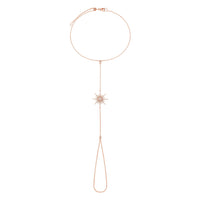 PrixTroca:980€_VentesTroca:0_QtyTroca:1_ST:0%_Chaine de main Constellation en Or rose 18K serti de diamants - Rose