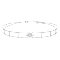 PrixTroca:835€_VentesTroca:0_QtyTroca:1_ST:0%_Collier Soleil en Or blanc 18K sertie de diamants - Blanc