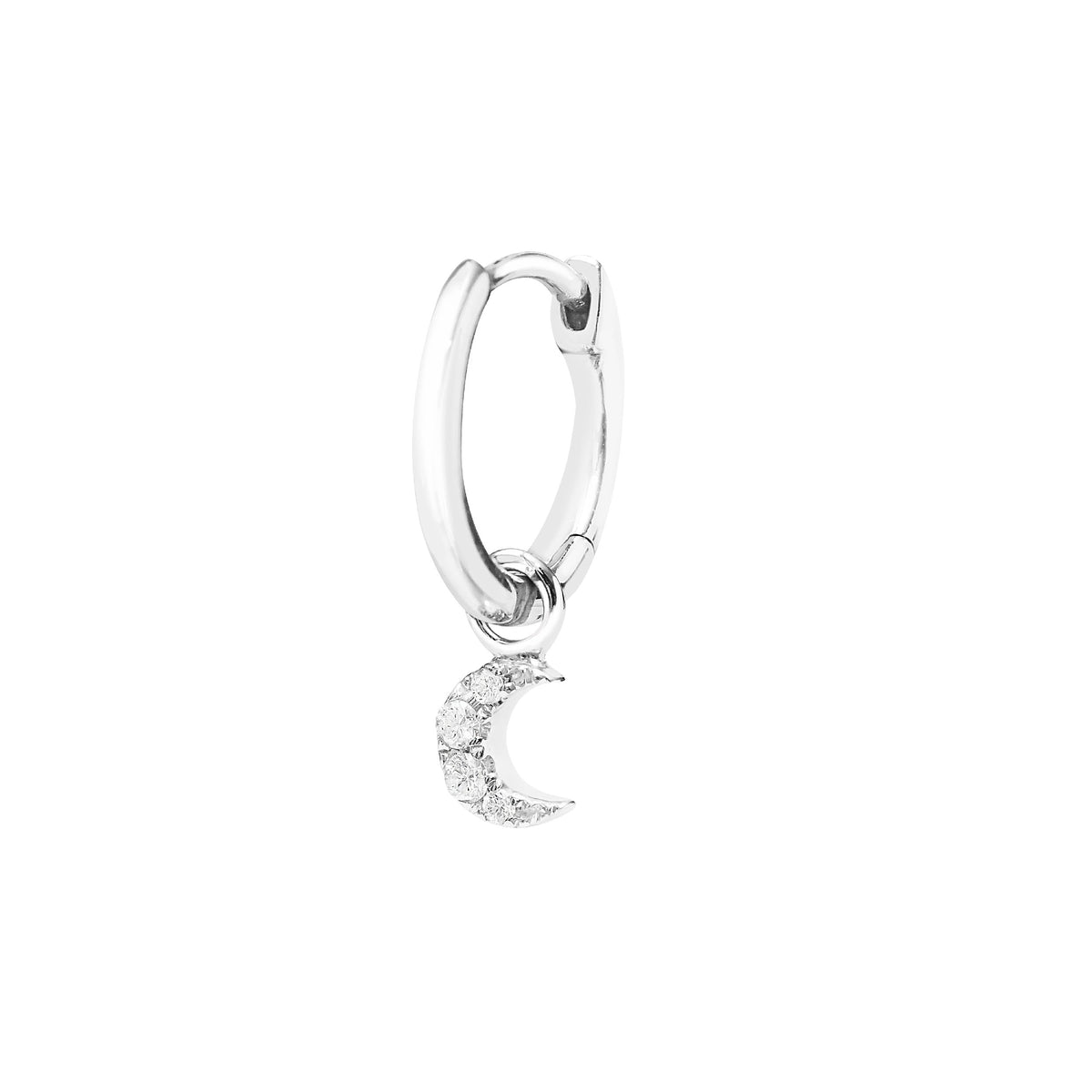 MONO BOUCLE D OREILLE  OR BLANC