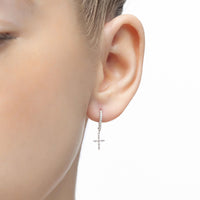 BOUCLES D OREILLES  OR ROSE