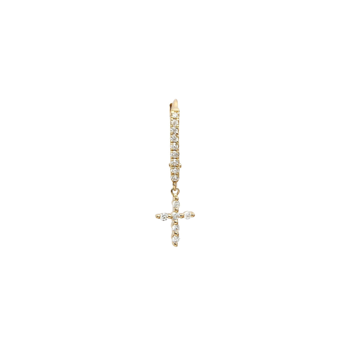 BOUCLES D OREILLES  OR JAUNE