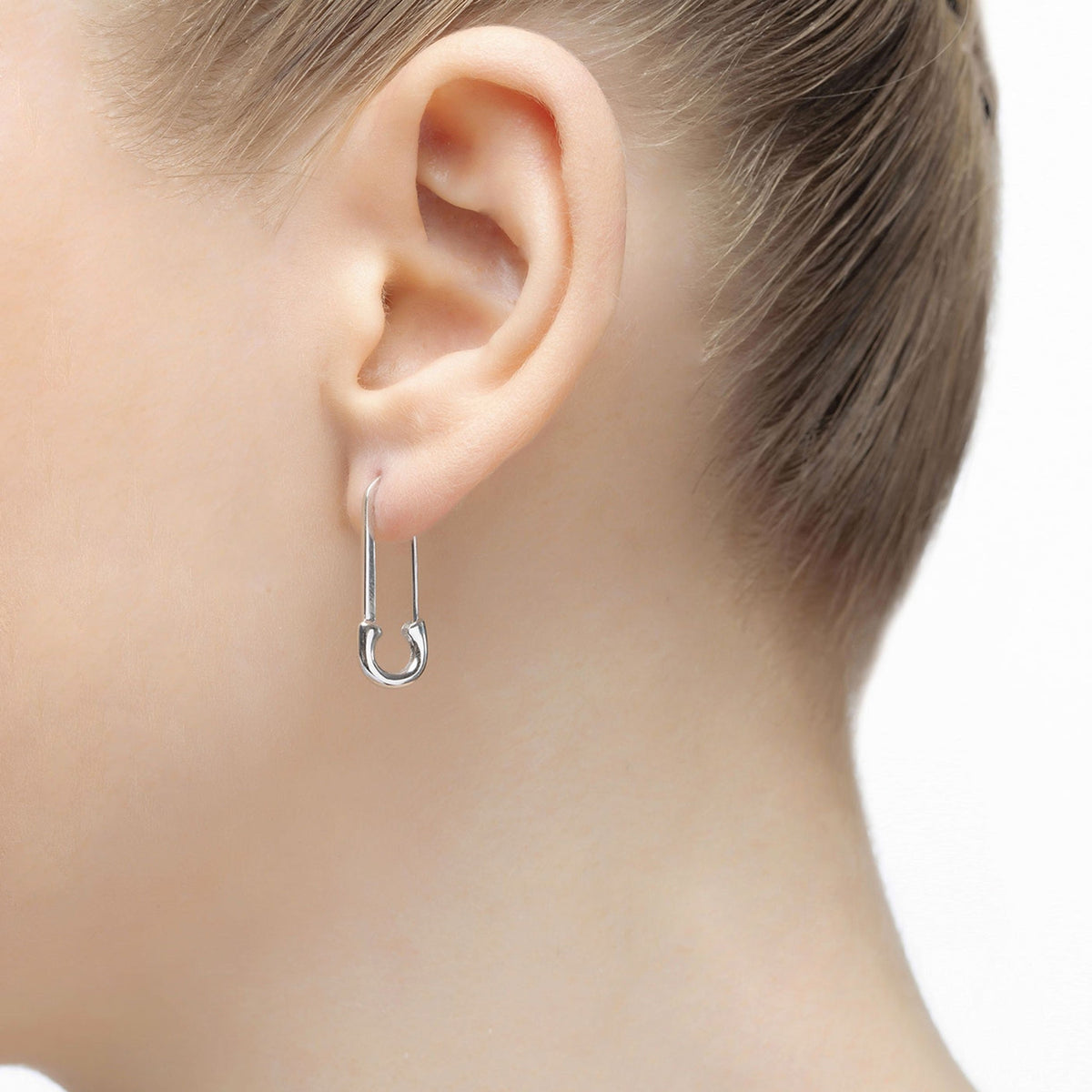 MONO BOUCLE D OREILLE  OR BLANC