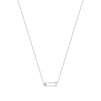 COLLIER  OR BLANC