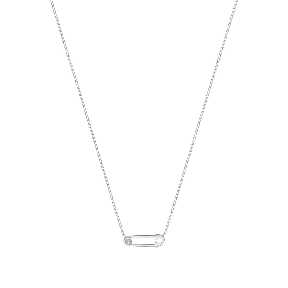 COLLIER  OR BLANC