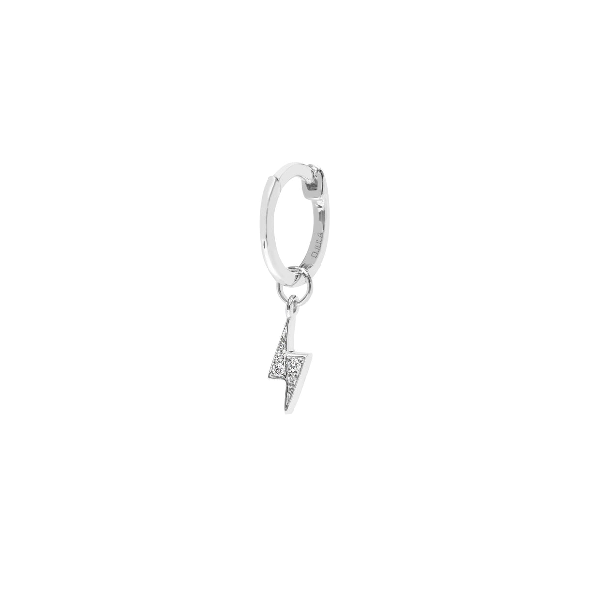 MONO BOUCLE D OREILLE  OR BLANC