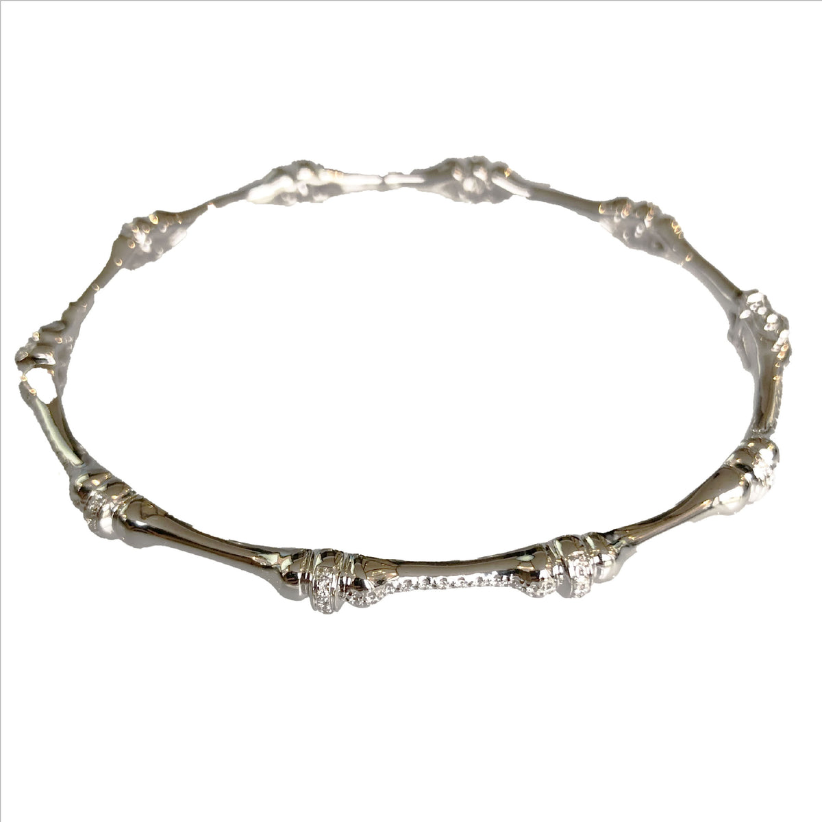 BRACELET  OR BLANC